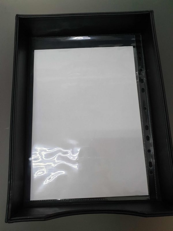 leather tray for paper A4 model 1066 - Image 2