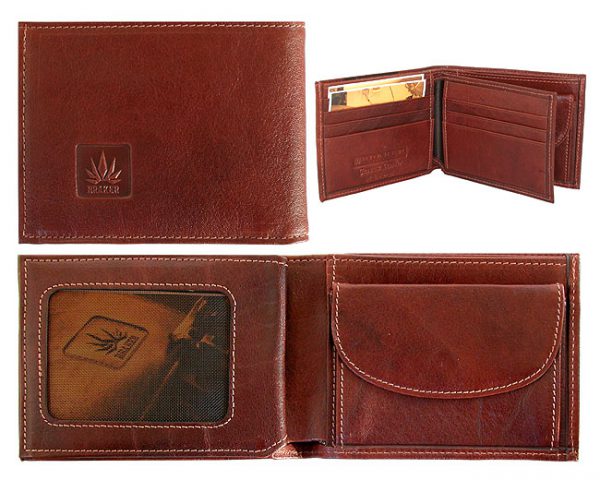leather men's wallet model 384 - Image 2