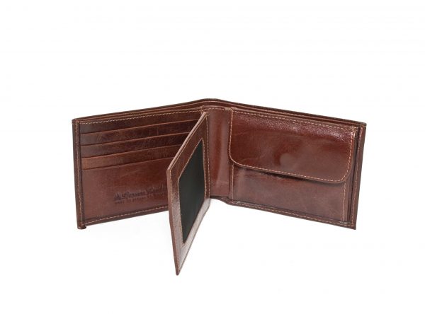 leather men's wallet model 410