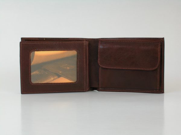 leather men's wallet model 410 - Image 3