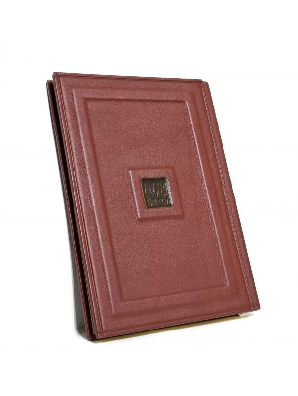 leather cover for book A4 model 544