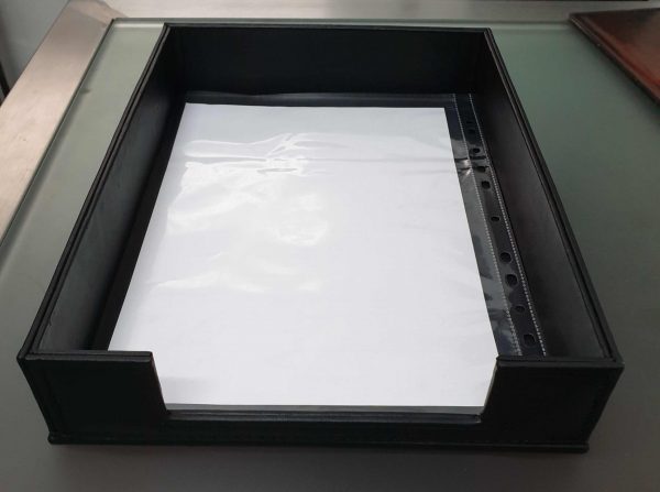 leather tray for folder A4 model 1111