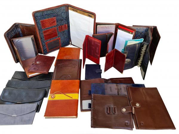 leather products for office and travel